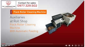Flock Roller Cleaning Machine (Auto Feeding)