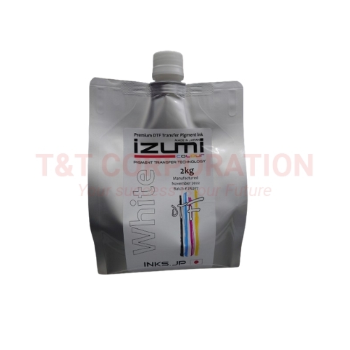 Izumi DTF ink 2kg 6 pack CMYKWW