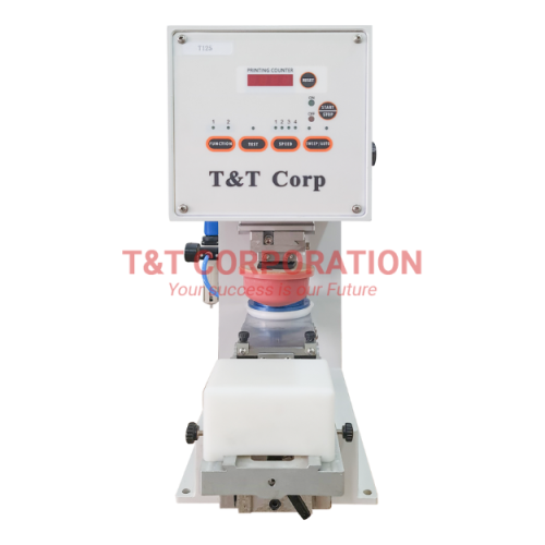 Máy in Pad để bàn T125 1 hoặc 2 màu