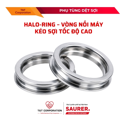 HALO-Ring | Vòng nồi máy kéo sợi hiệu suất cao SAURER