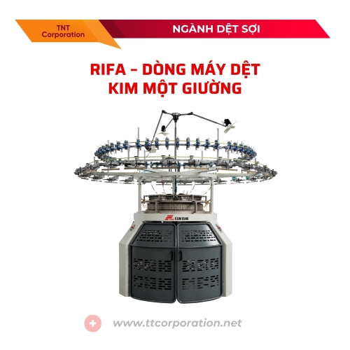 RIFA – Máy dệt kim một giường | Máy dệt kim đơn công nghiệp