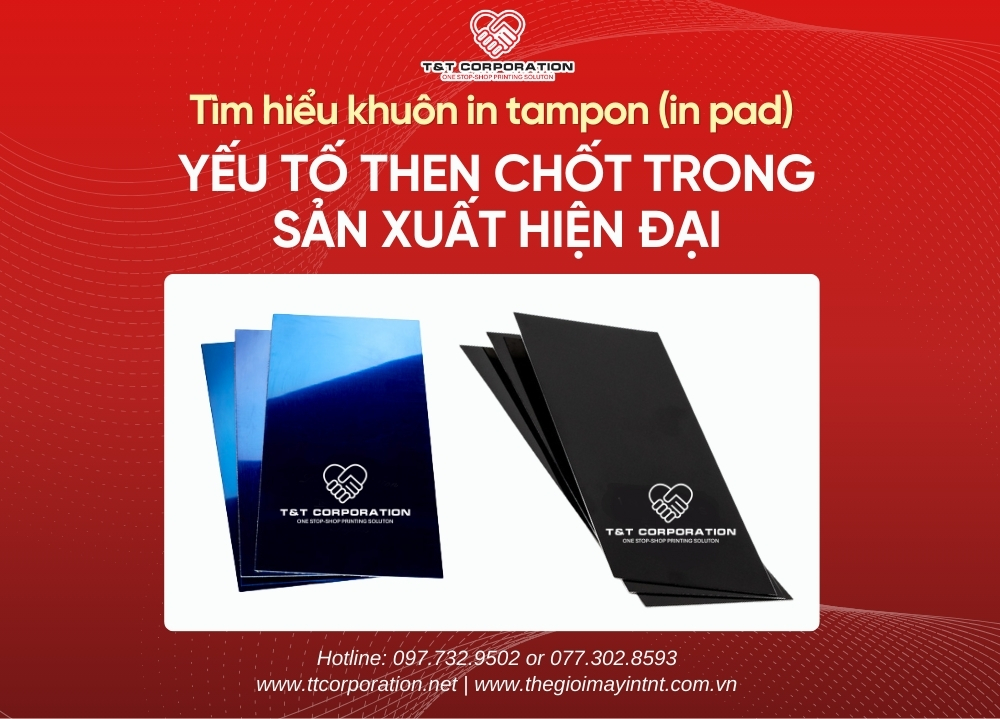 Dịch Vụ Khắc Khuôn In Tampon (Pad)